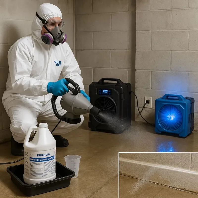 Sanitization and Odor Removal process in Nashville, NC