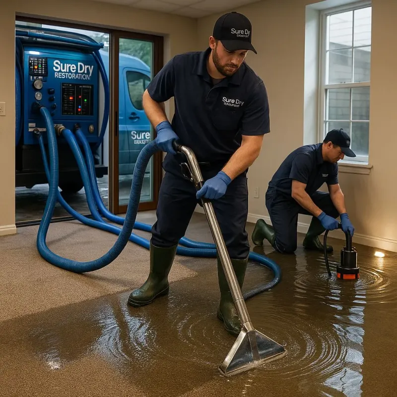 Water Extraction and Removal process in Nashville, NC